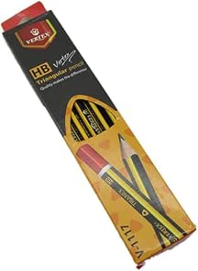 Vertex HP Pencil Box 10 pcs - Black